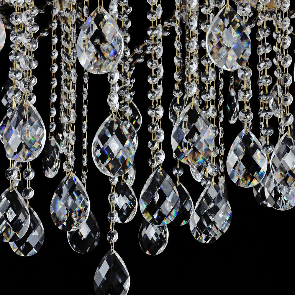 Kiki Crystal Candle Chandelier