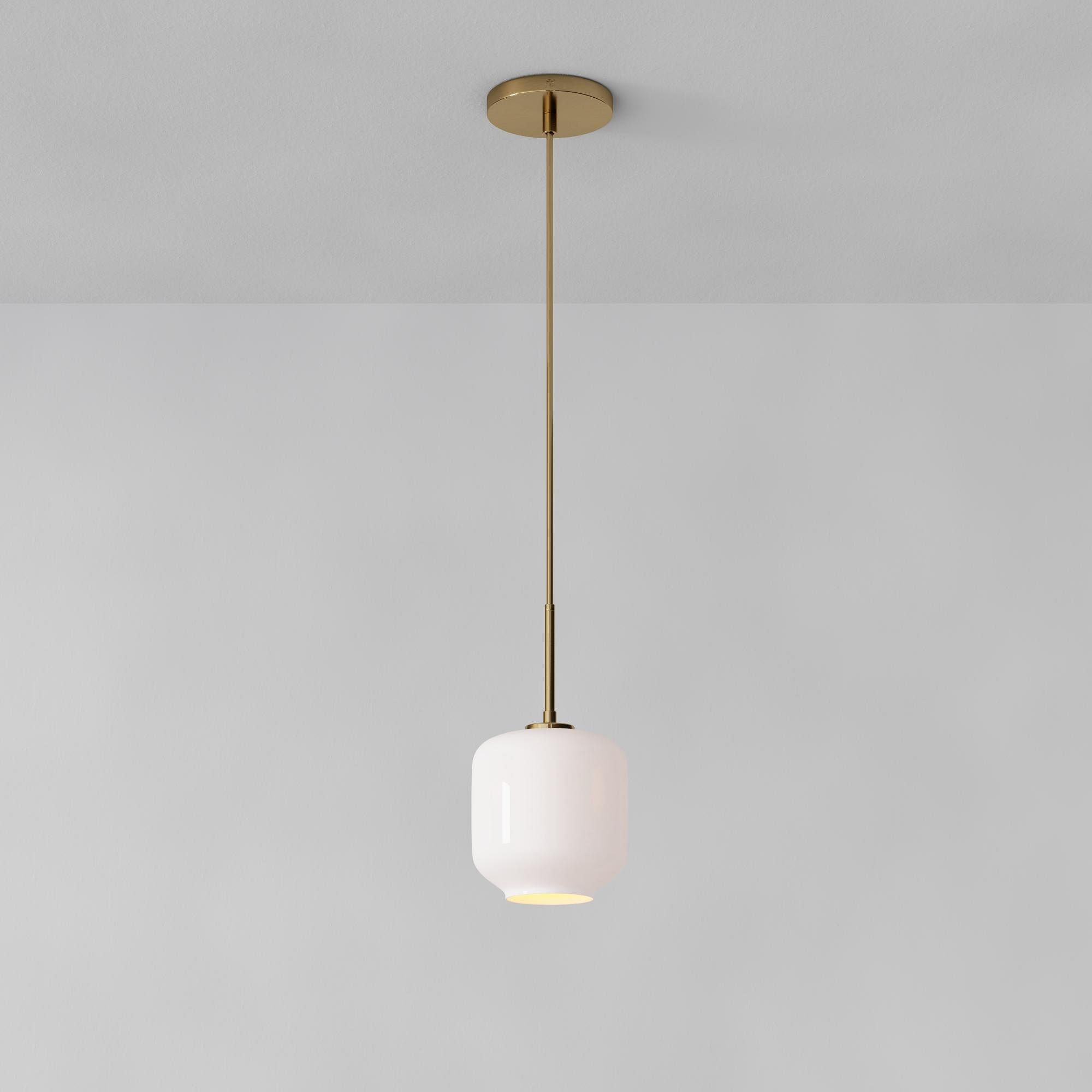 Lumivelle Pebble Pendant Light - Adjustable Glass Shade - Modern Lighting K1403
