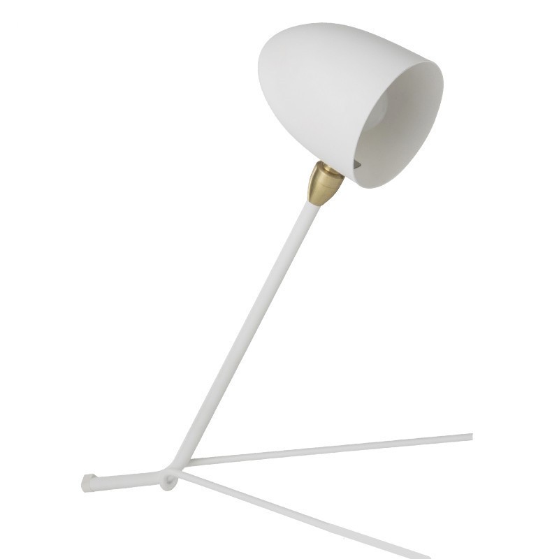 Compact Tripod Metal Table Lamp - Modern Nordic Lighting for for Office
