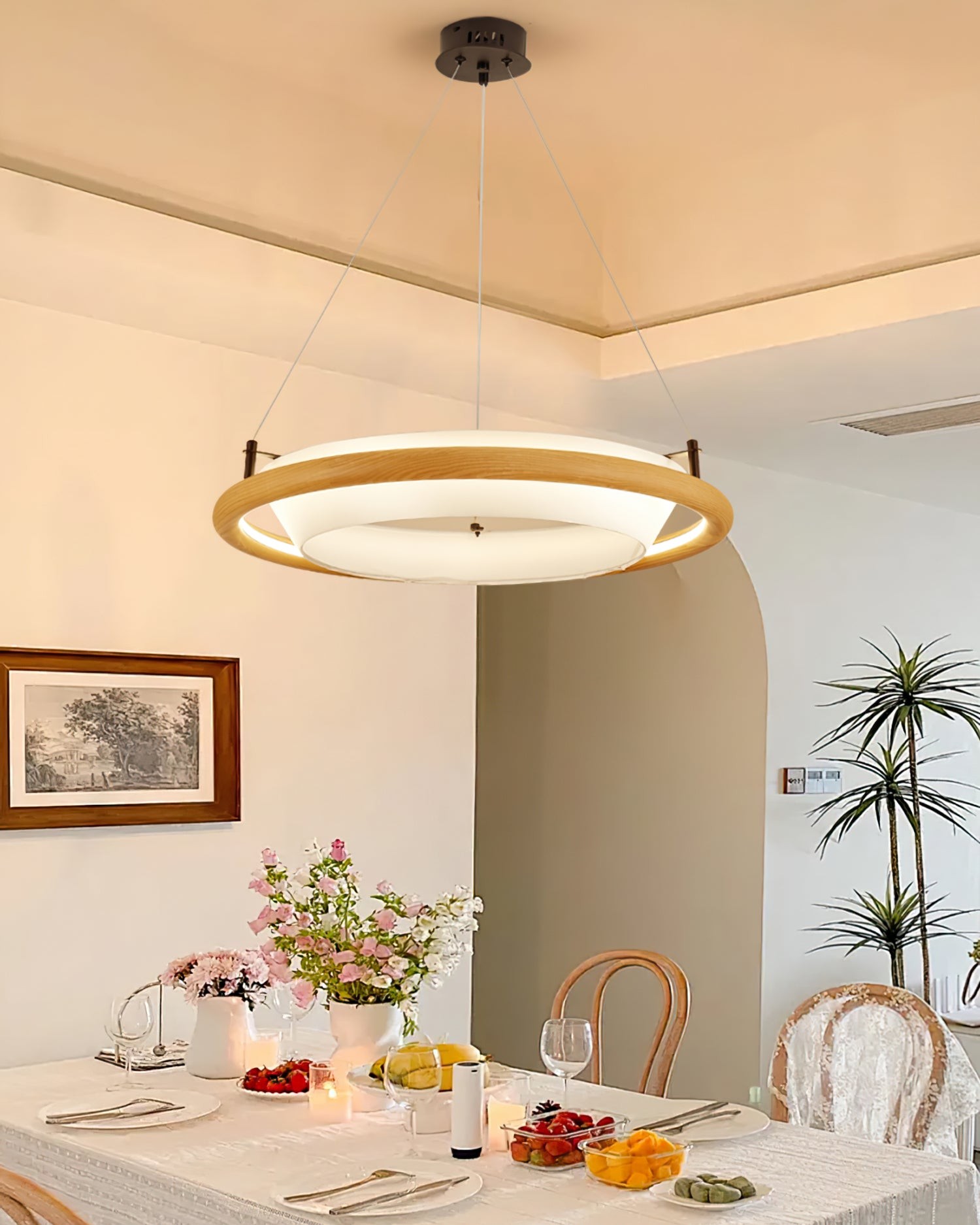 Azria Wood Chandelier K968