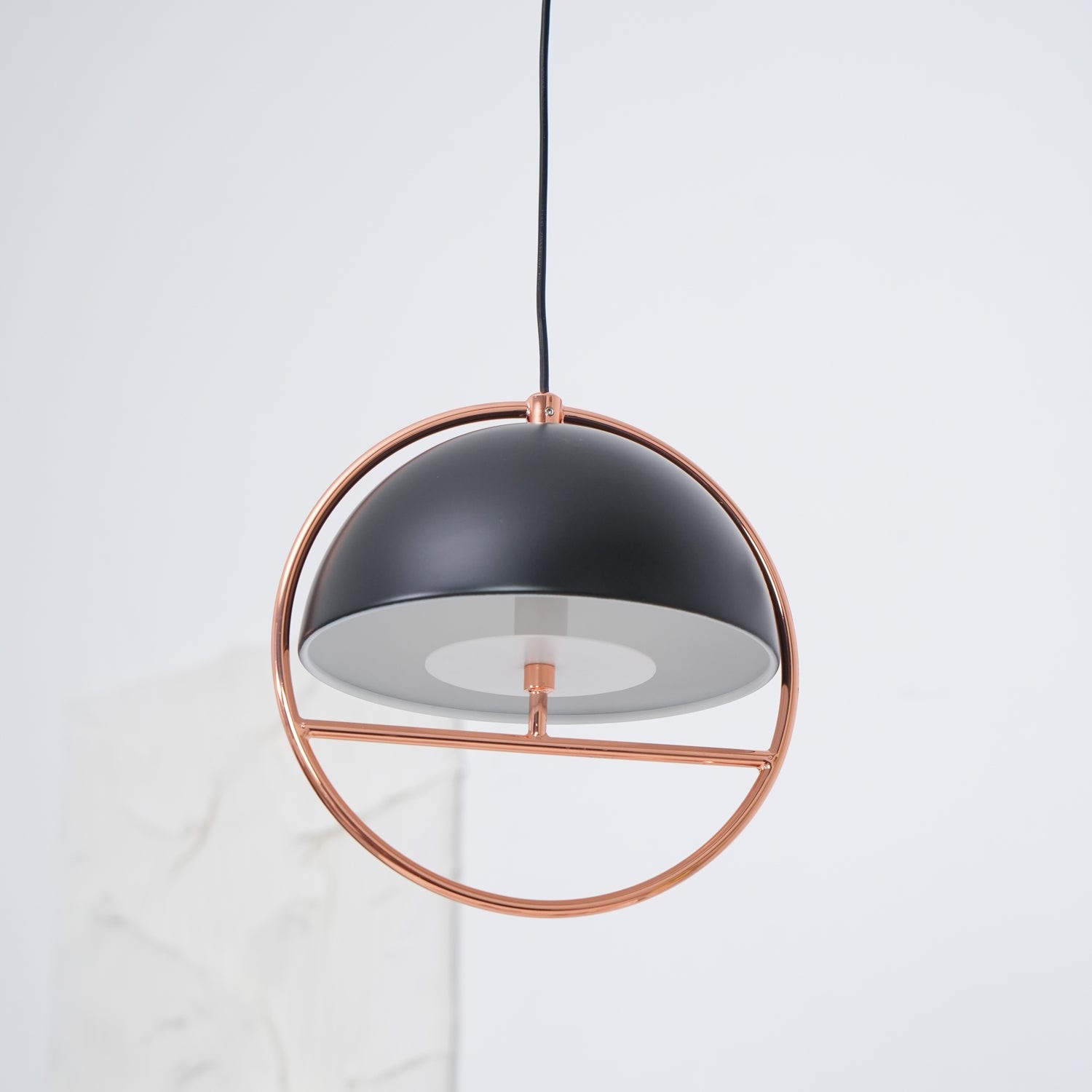 Nordic Hemispherical Ring Metal Pendant Lamp K426