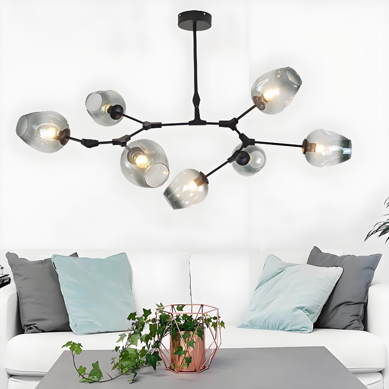 Branching Bubble Chandelier