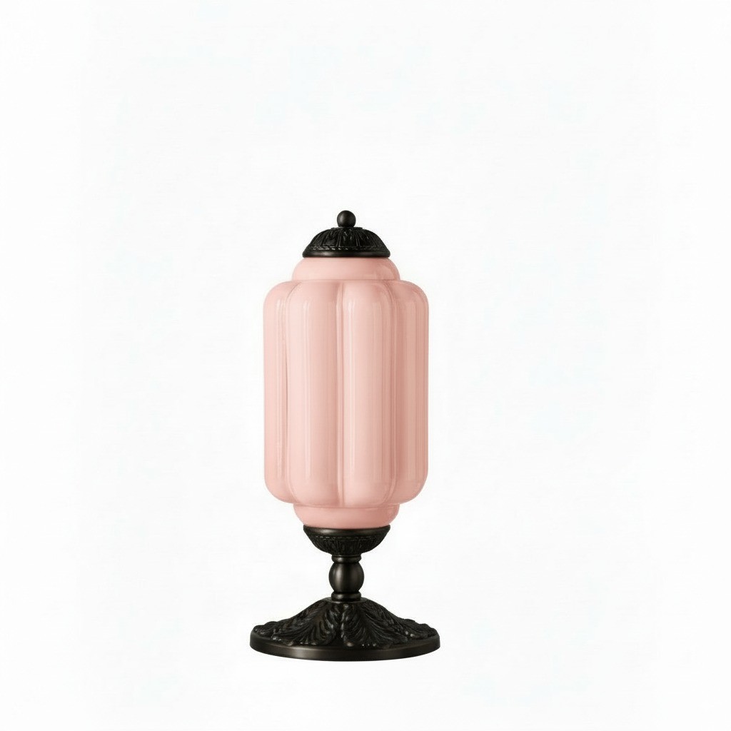 Classic Eloise Glass Table Lamp – Vintage Bedside and Ambient Lighting K885