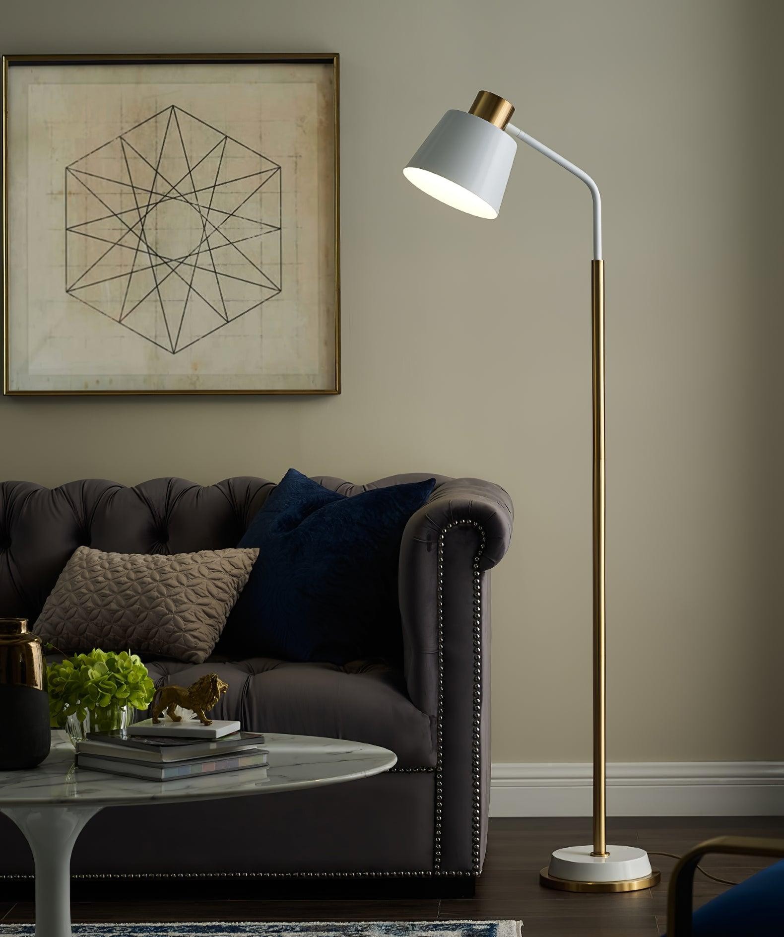 Modern Simple Luxury Metal Color Blocking Floor Lamp K370