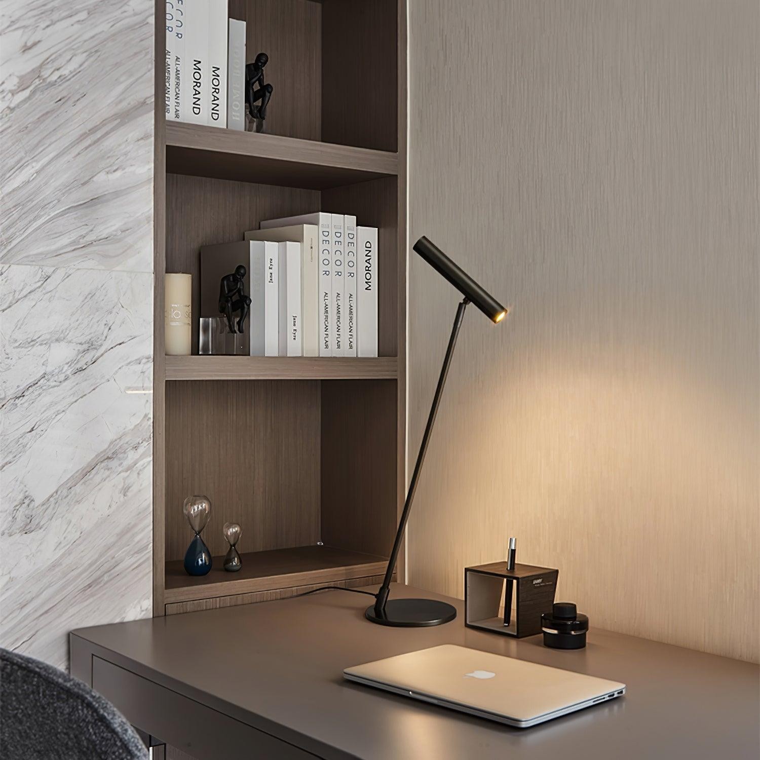 Modern Minimalist Brass Adjustable LED Floor Lamp K707