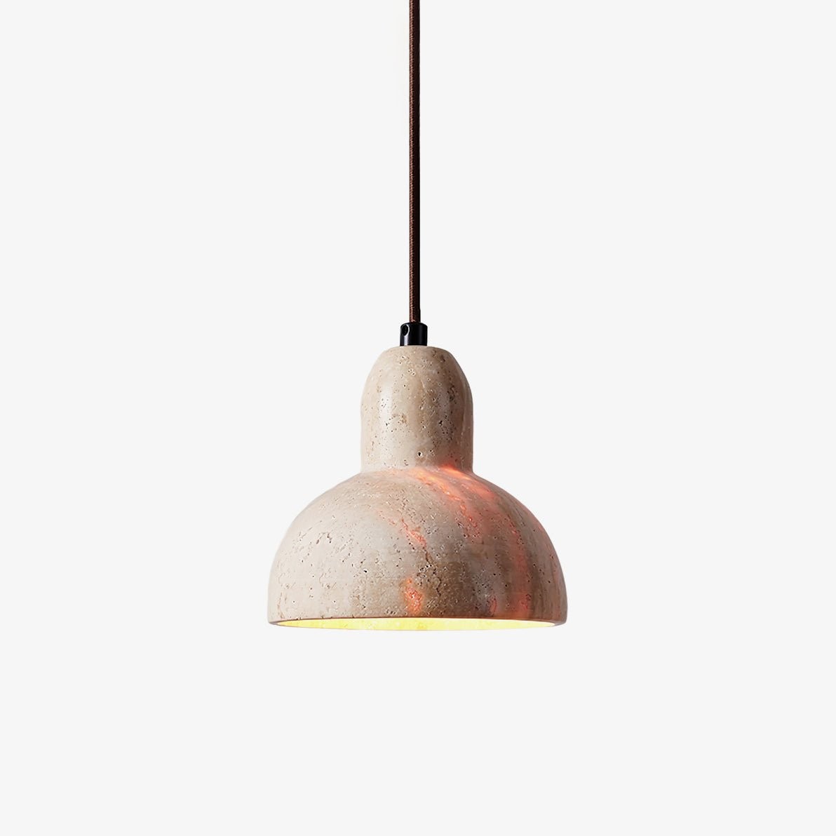 Wabi-Sabi Style Creative Travertine Pendant Light K690