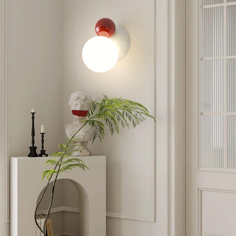 Macaron Globe Metal Wall Light Ceiling Light K566