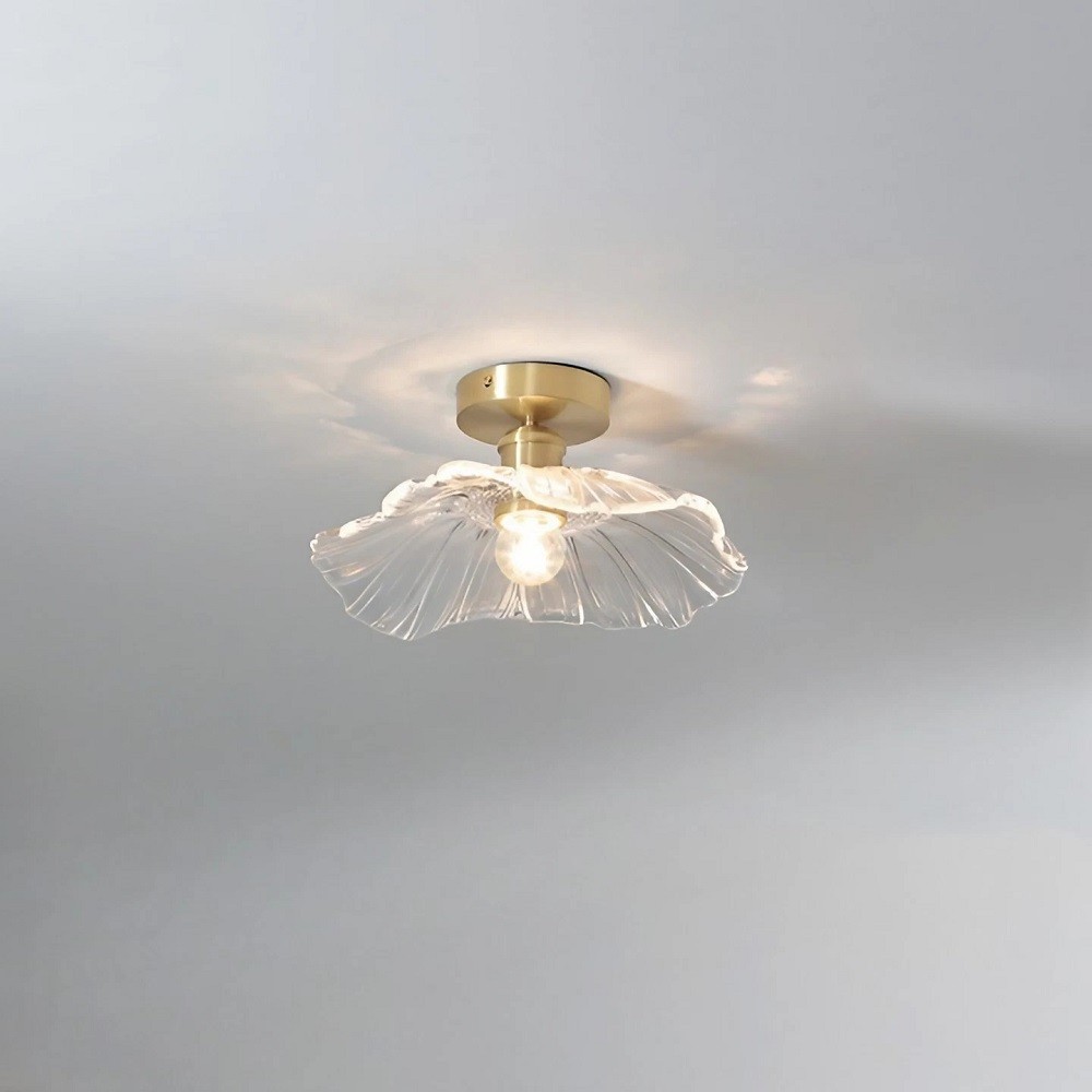 Lotus Retro Glass Ceiling Light K19