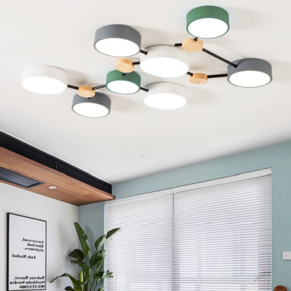 Nordic Wood Branch Led Ceiling Light K932