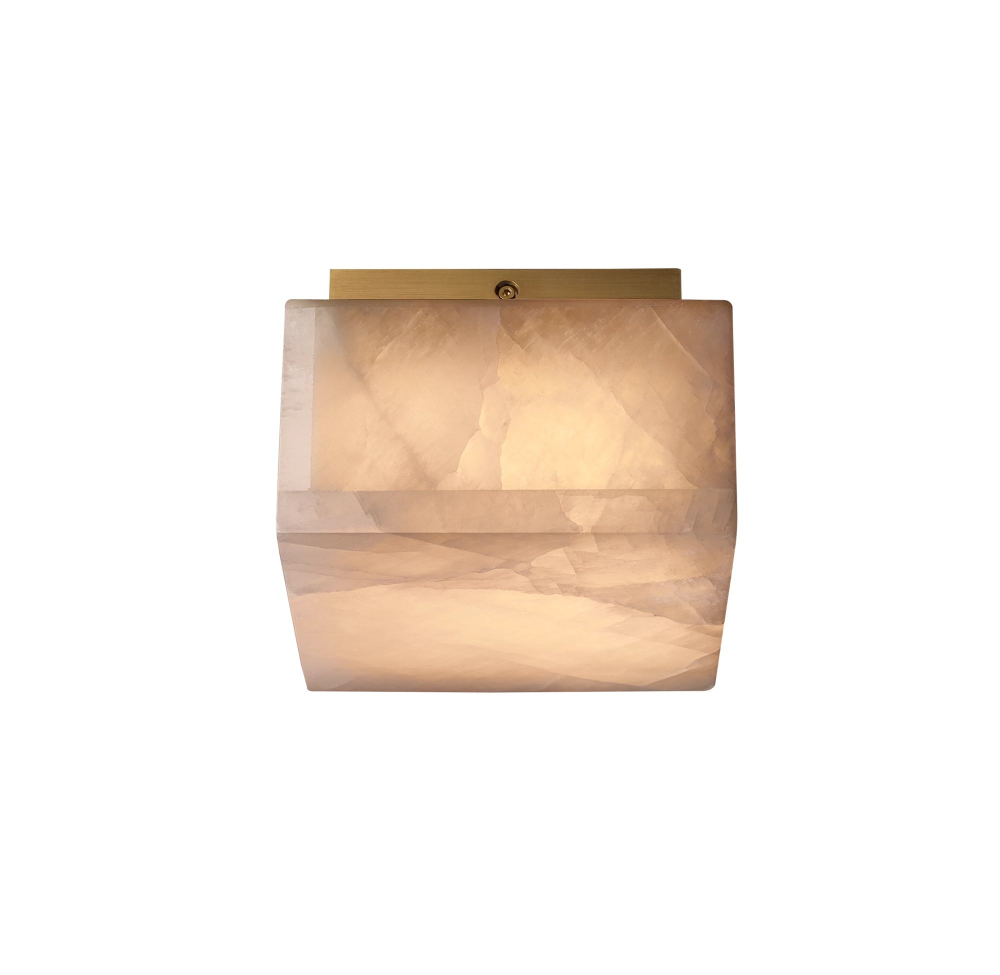 Rivage Alabaster Minimalist Ceiling Light D948