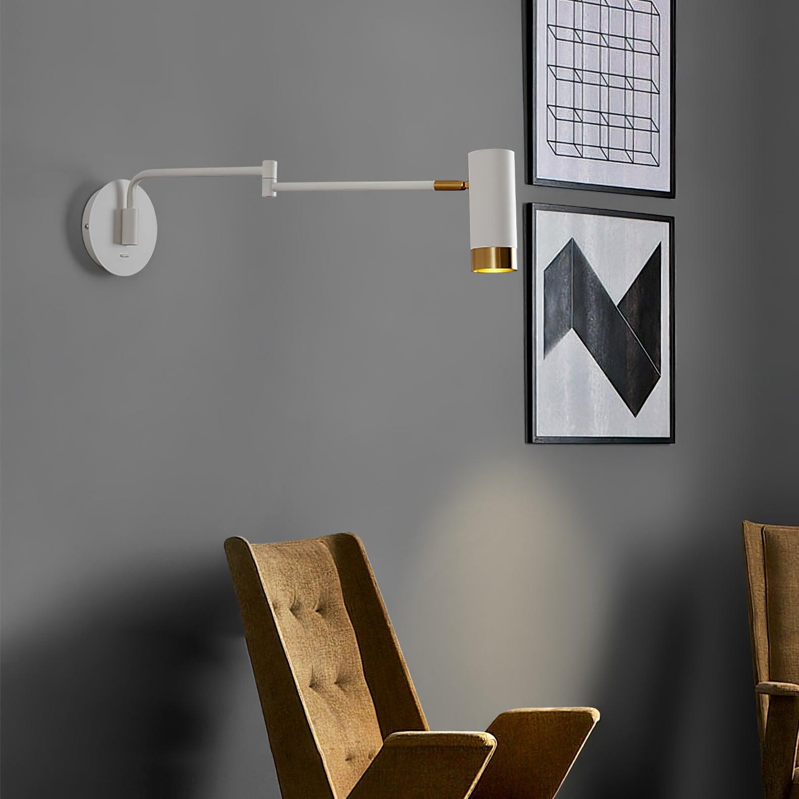 Modern Industrial Telescopic Revolving Adjustable Swing Arm Wall Lamp K627