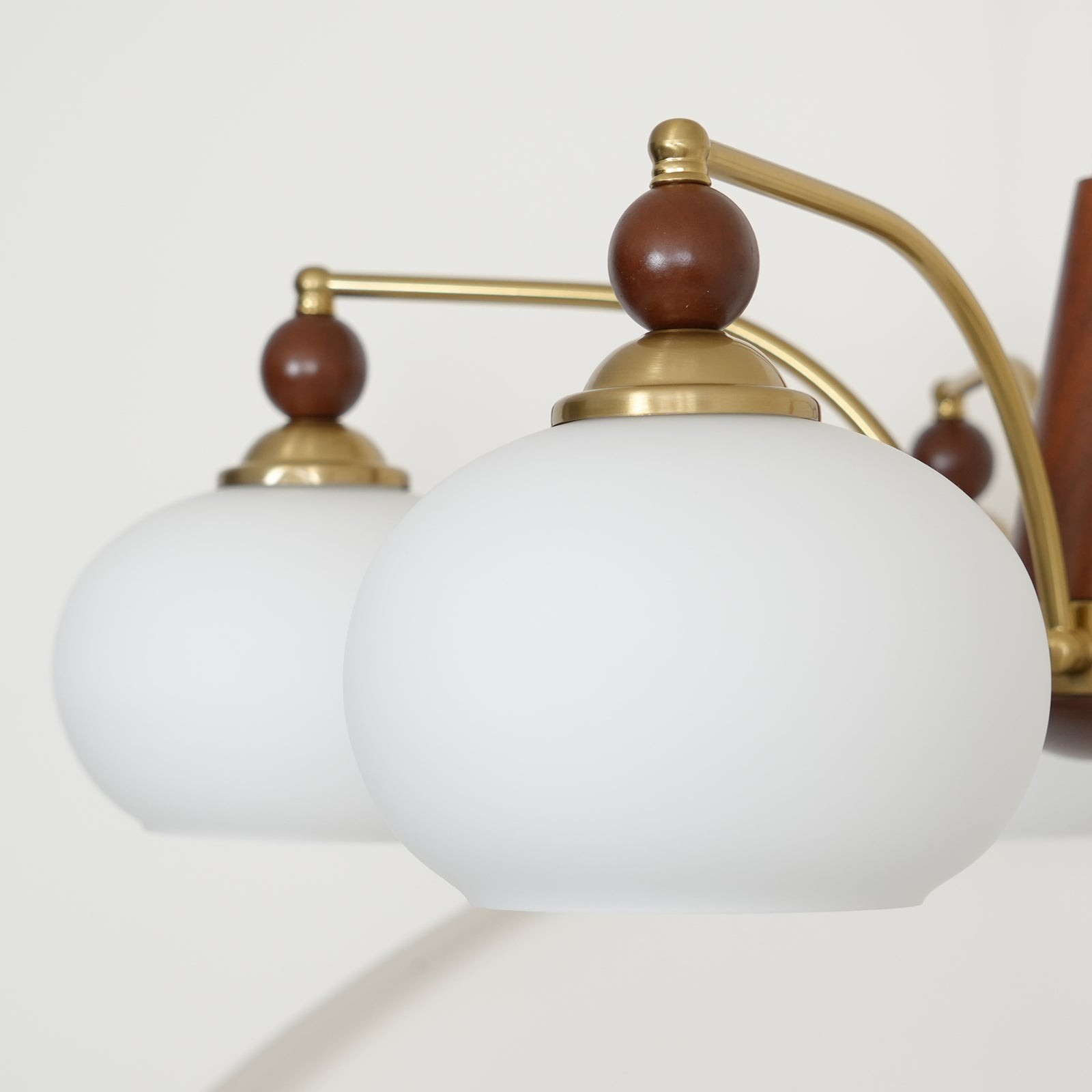 Vintage Multihead Persimmon Chandelier K623