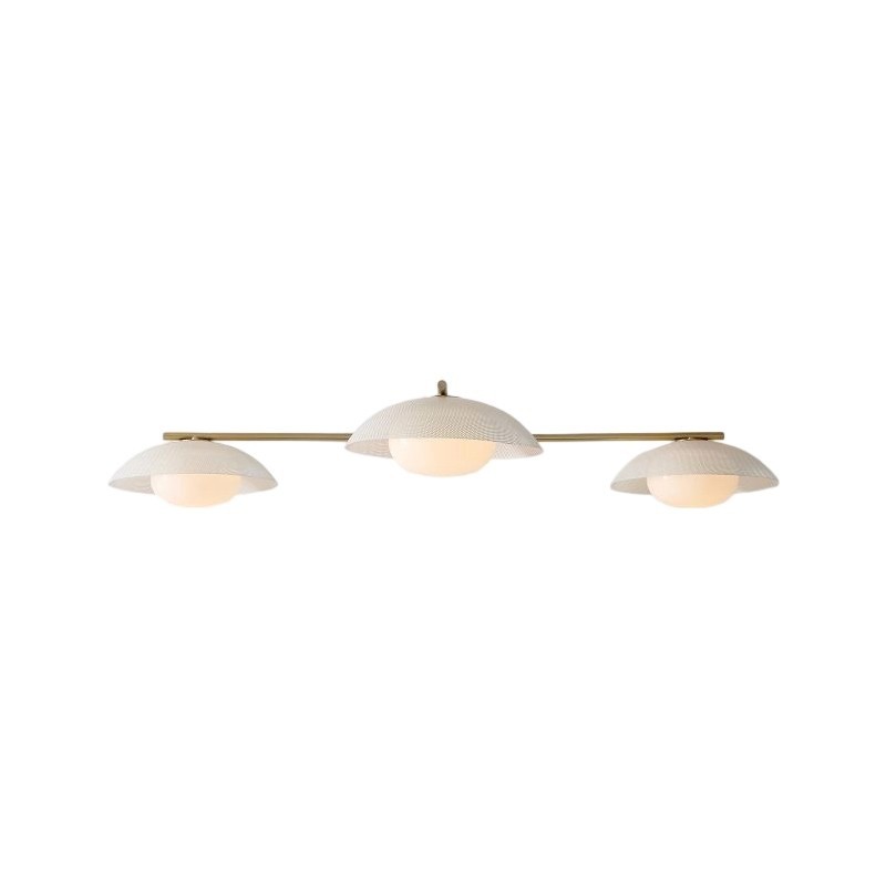 Elorina 3-Light Flush Mount Glass/Metal Ceiling Light - A Stylish Fixture for Modern Spaces K1292