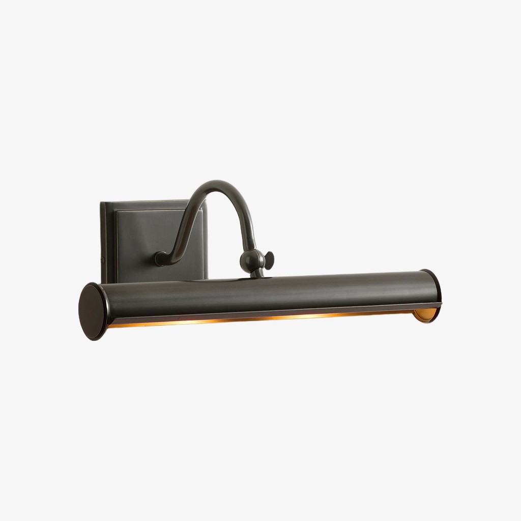 Serena Slim Hood Sconce - Transitional Style Art Lighting For Living Room K1715