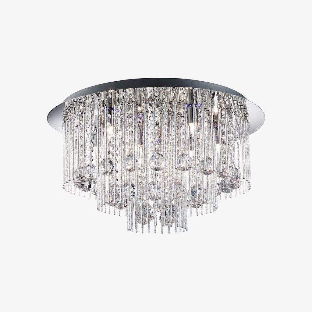 Virelis 8 Light Twist Tubes Ceiling Light - Modern Crystal Design K1960
