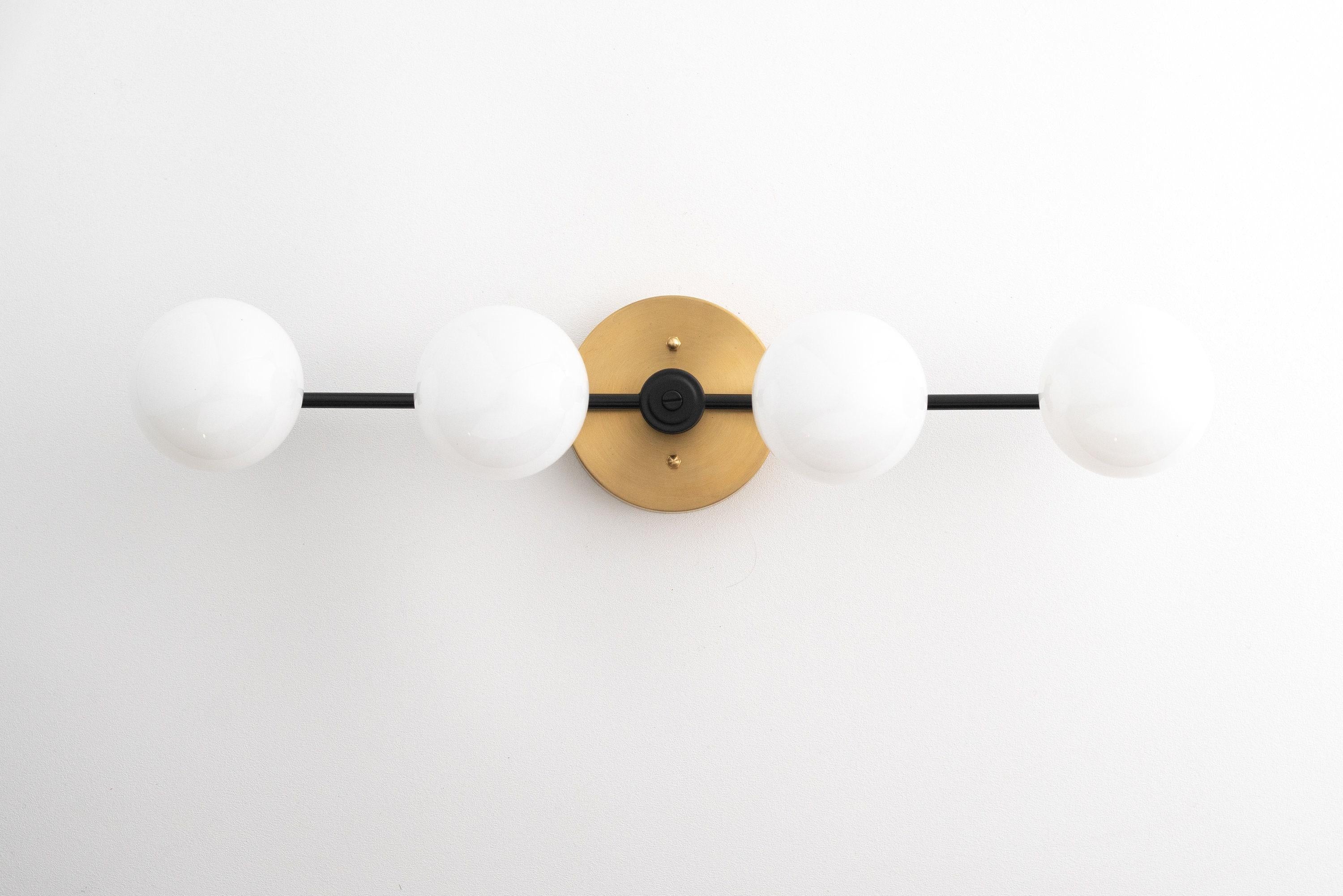 Glorica Glass Long Vanity Light - Modern Minimalist Wall Sconce Design K1452