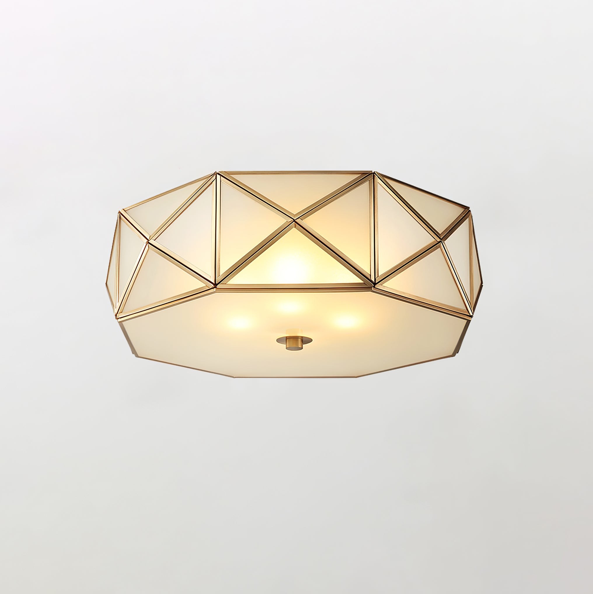 Geometric Shaped Flush Ceiling Light K402
