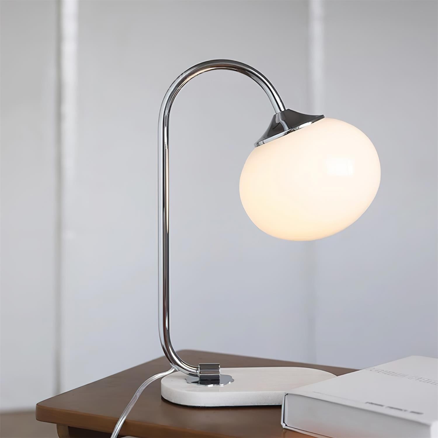 Nordic Mushroom Glass Bedside Table Lamp K629