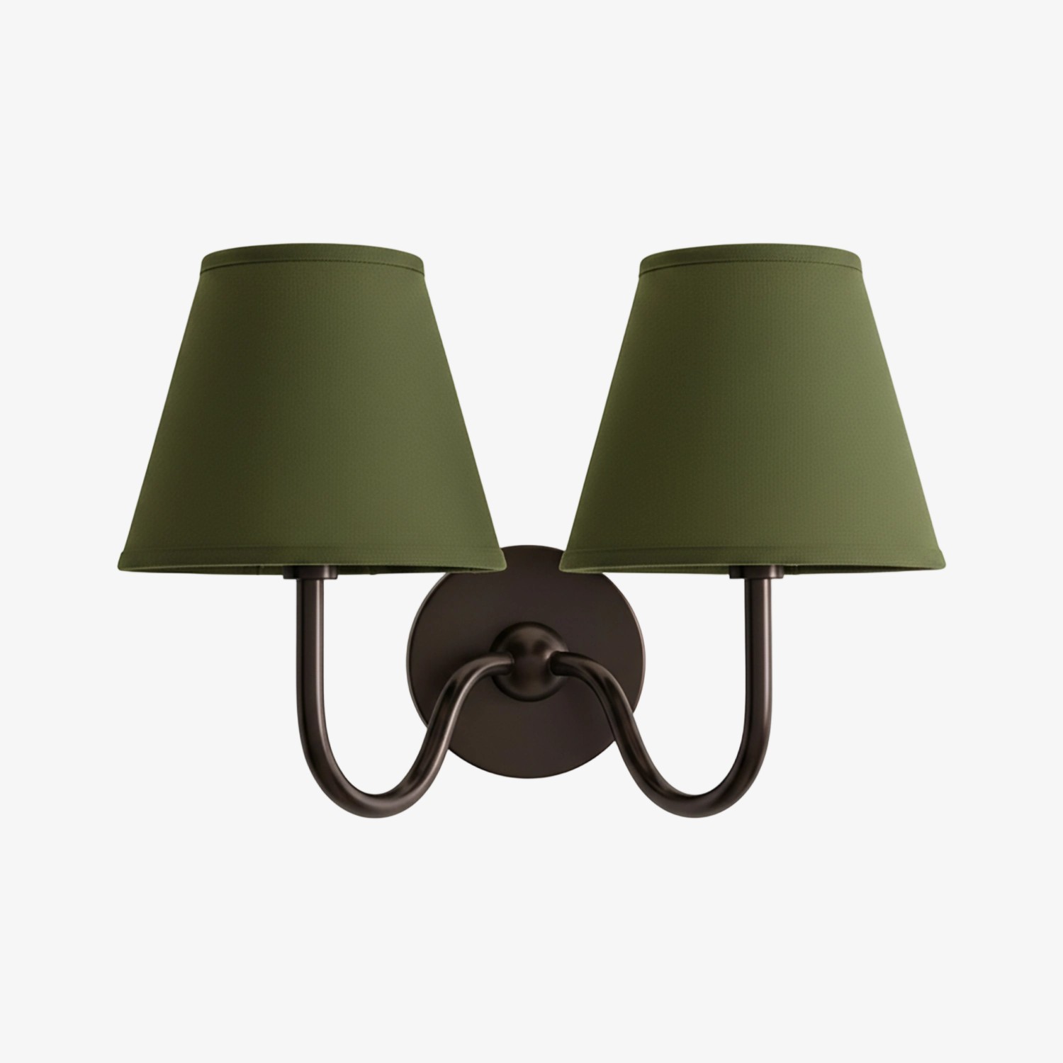Luvora Pleated Fabric Shade Wall Sconce – Modern Classic Indoor Lighting K1306