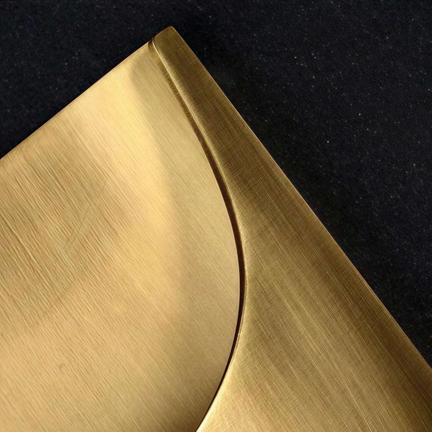 Sconique Stylish Brass Wall Sconce - Minimal Design Architectural Profile Sconce for Foyer K2263