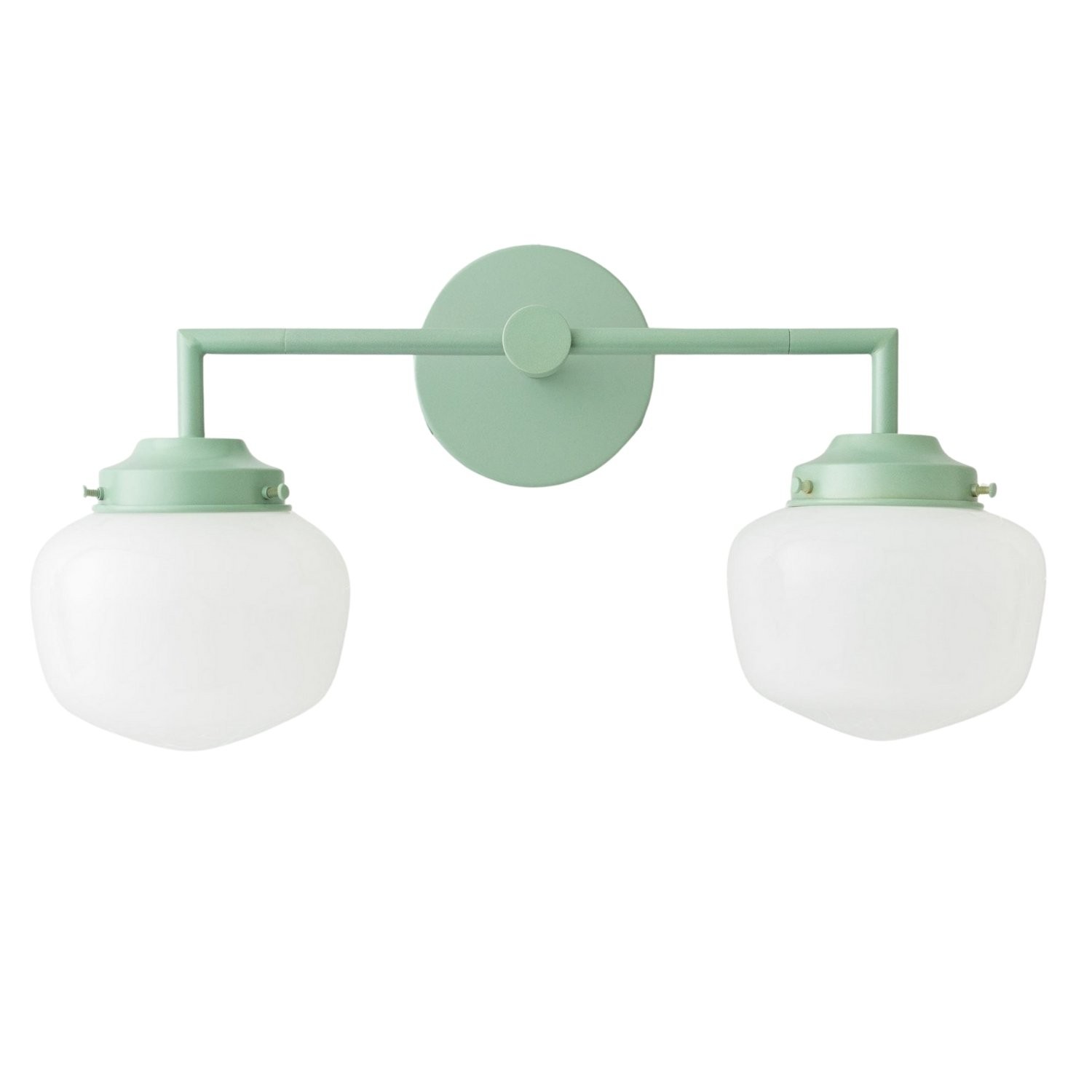 Opalume Glass Vanity Light - Vintage Inspired Bathroom Wall Lighting K1458