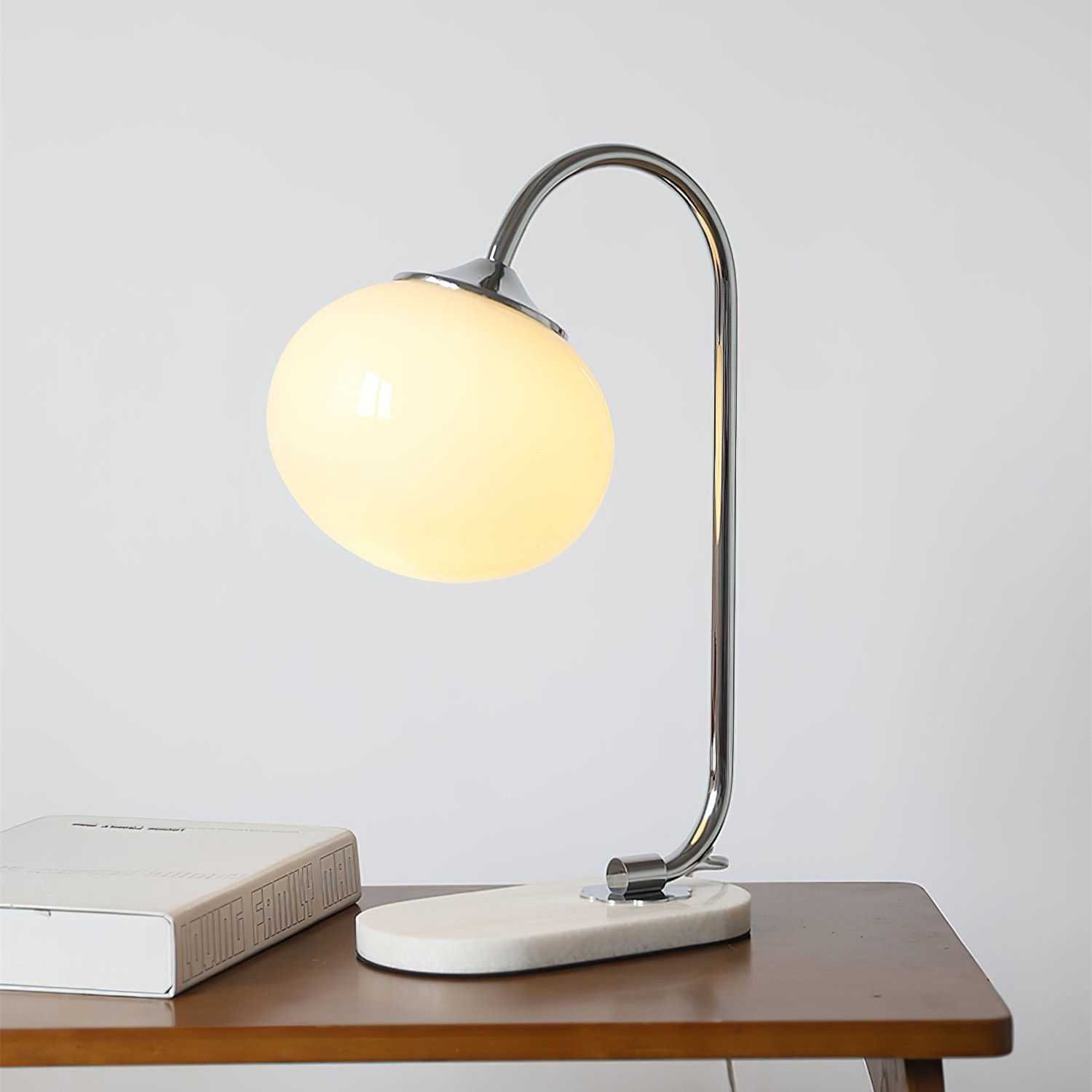 Nordic Mushroom Glass Bedside Table Lamp K629