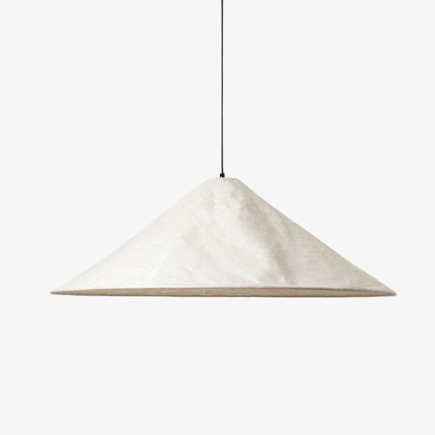 Zalen Soft Pleated Fabric Pendant Lamp - Modern Classic Bedroom Lighting K1681