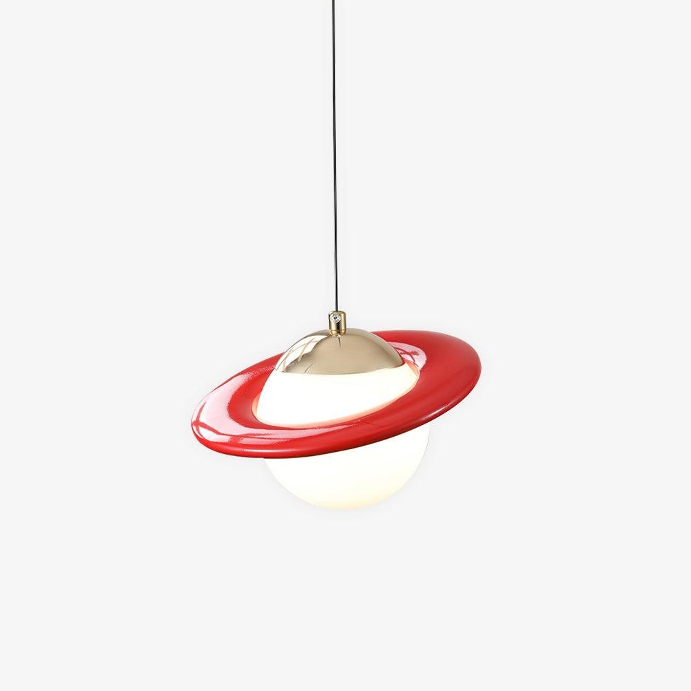 Romantic Saturn Planet Pendant Lamp for Bedroom K656