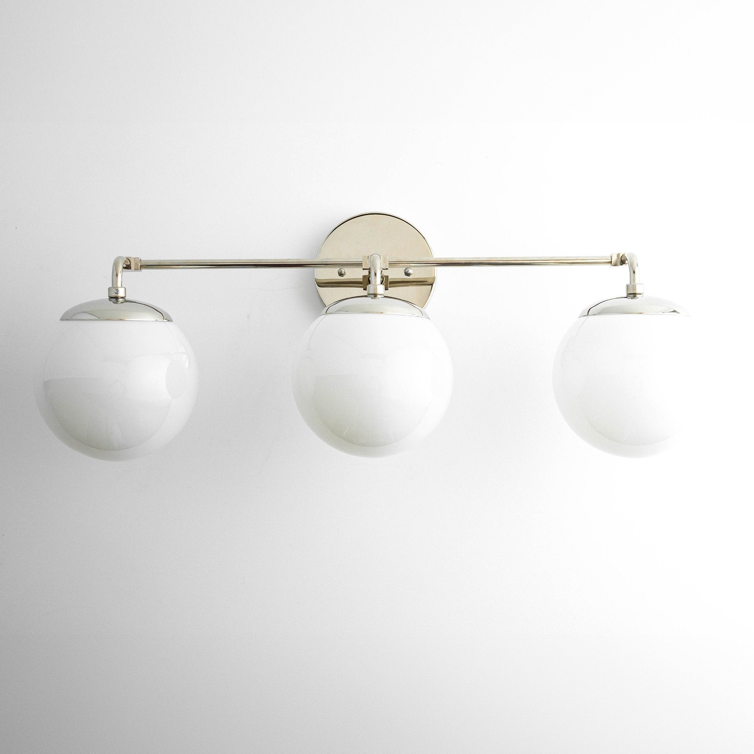 Glorica Glass Wall Sconce - Modern Vintage Vanity Light Fixture K1550