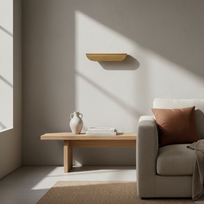 Hidra Modern Metal Wall Sconce - Minimalist Down-Light Sconce for Modern Homes K1691