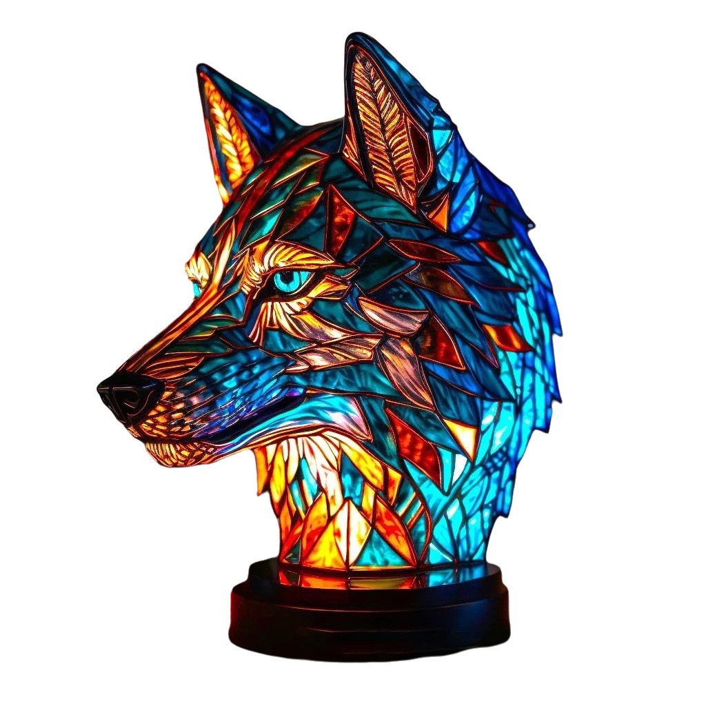 Magical Animal Statue Resin Table Lamp K482