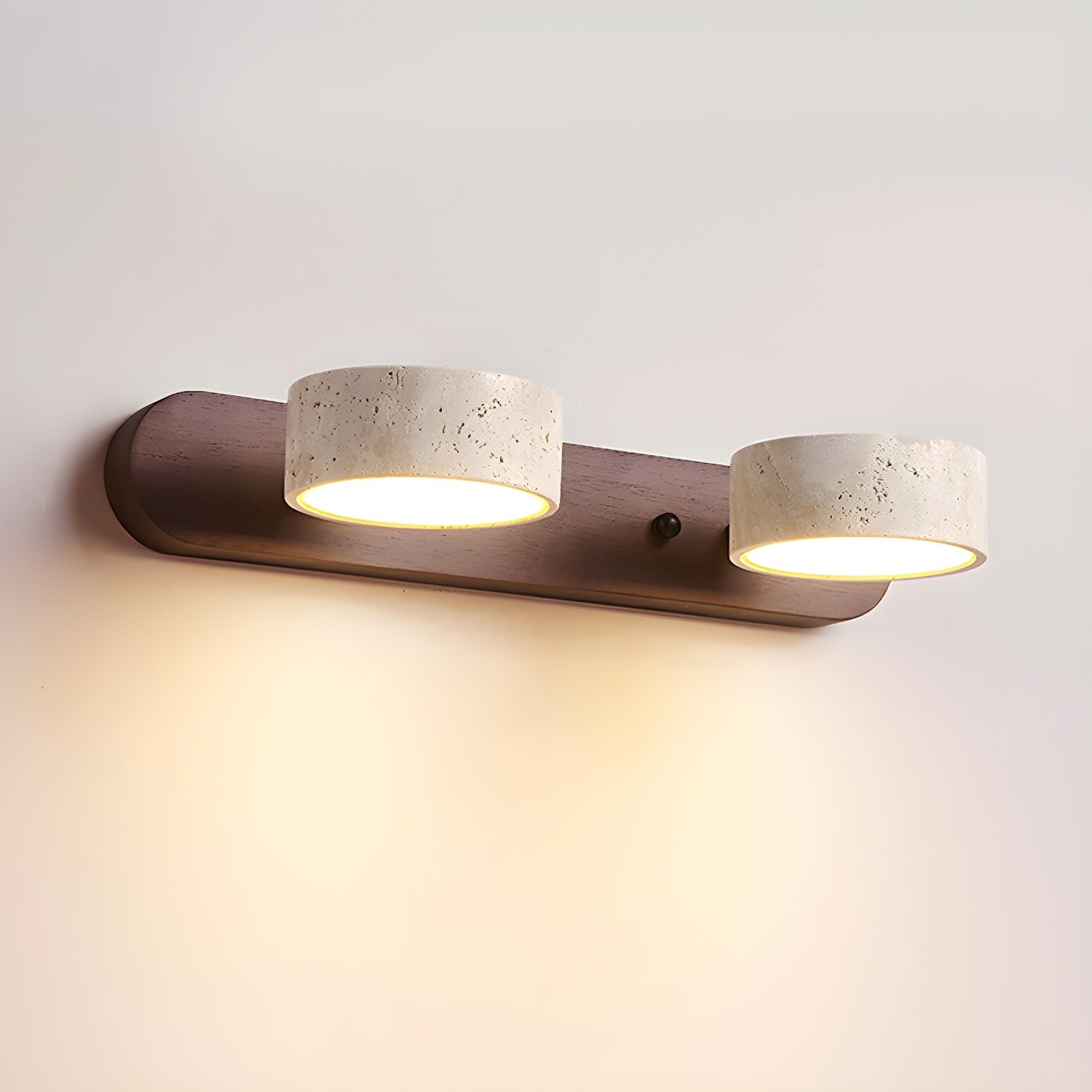 Travellia Scandinavian Travertine Vanity Wall Light K902