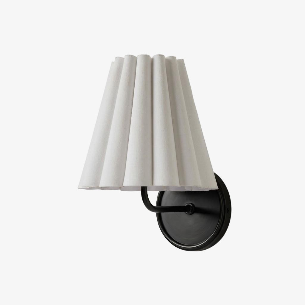 Ruffmeto Modern Pleated Wall Sconce - Decorative Lighting for Interior Spaces K2051
