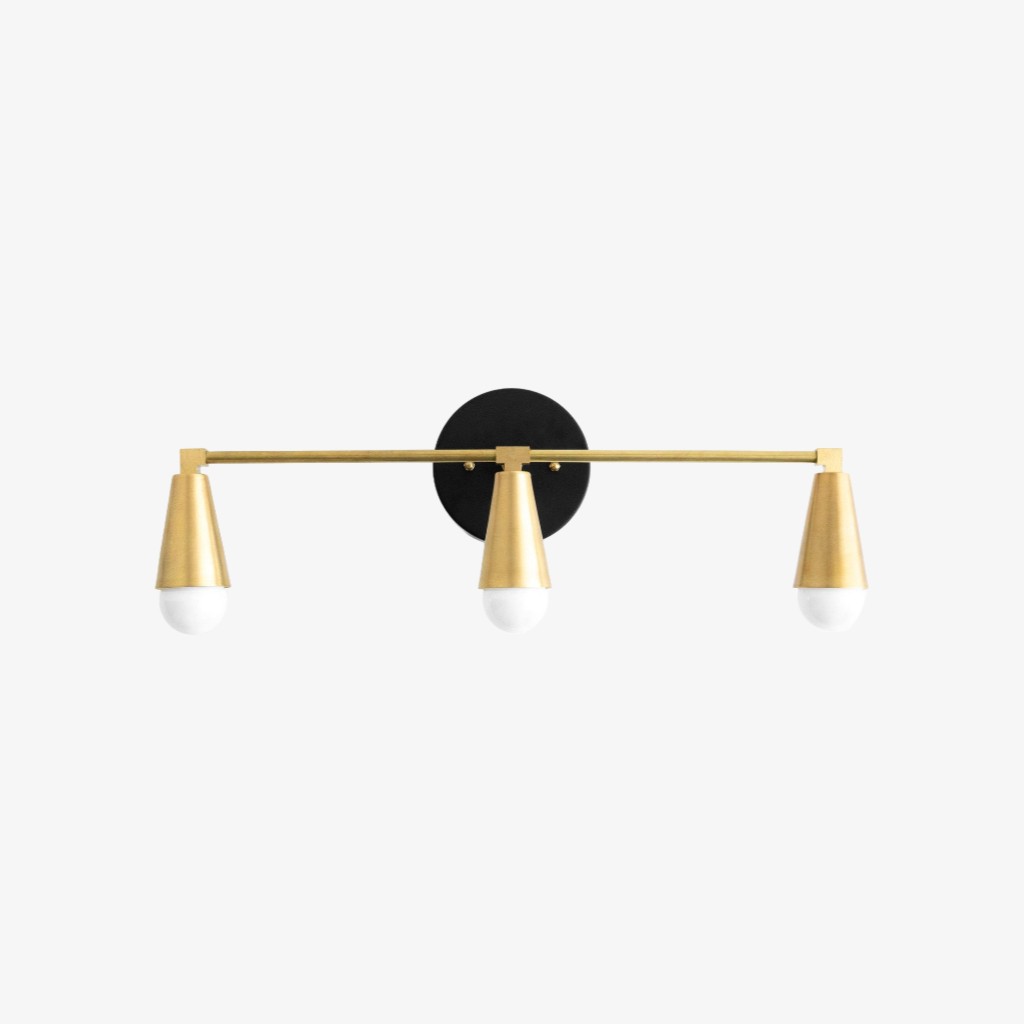 Pyralis Cone 3 Light Vanity Light - Modern Sconce K1461