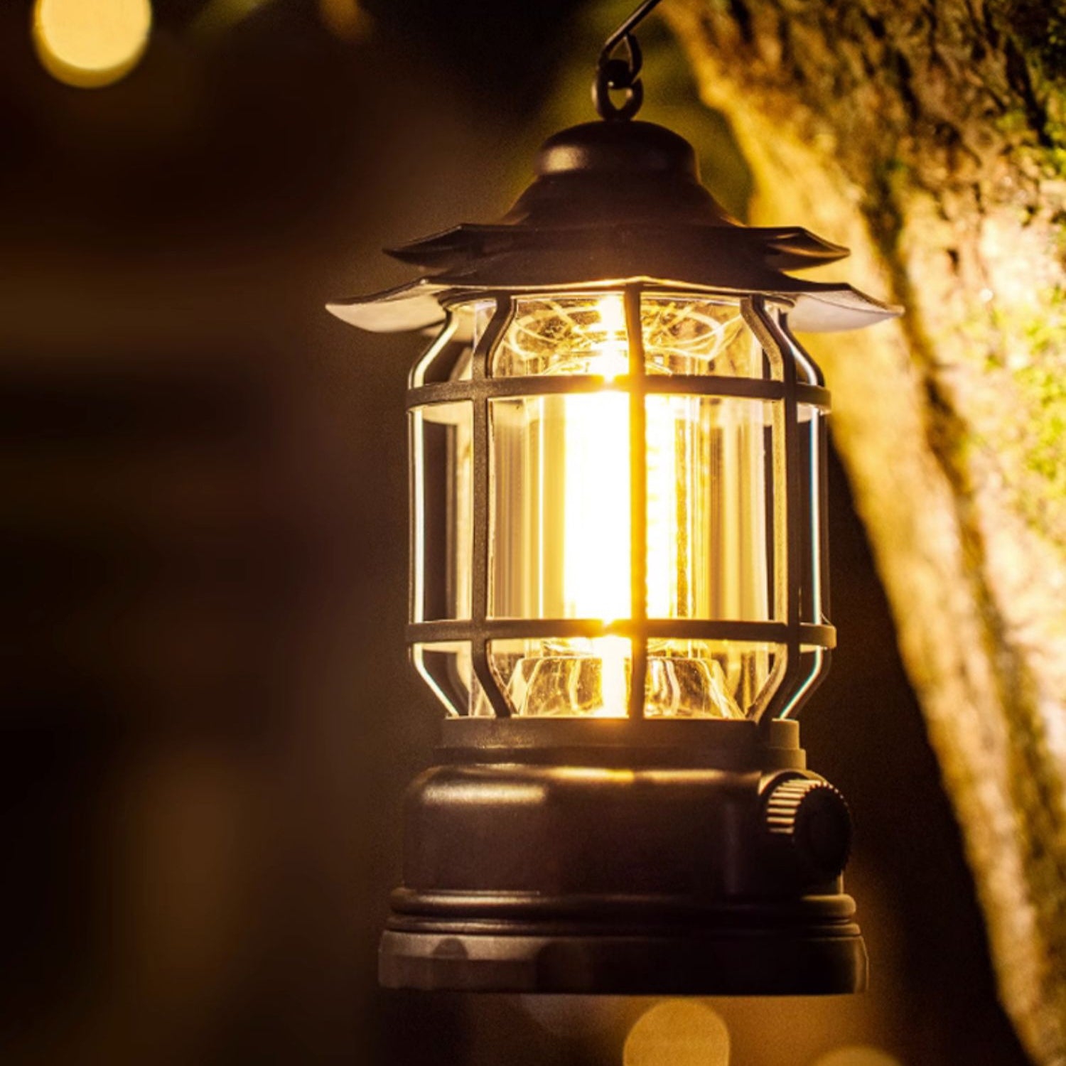 Lantern Outdoor Camping Table Lamp (built-in battery) D416