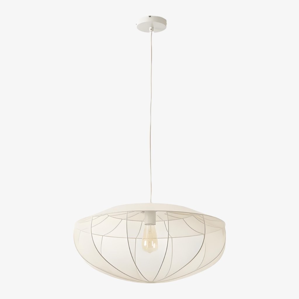 Lumifil Modern Mesh Pendant Light - Hanging Fabric Lghts are Suitable for Dining Rooms or Kitchen Islands K1752