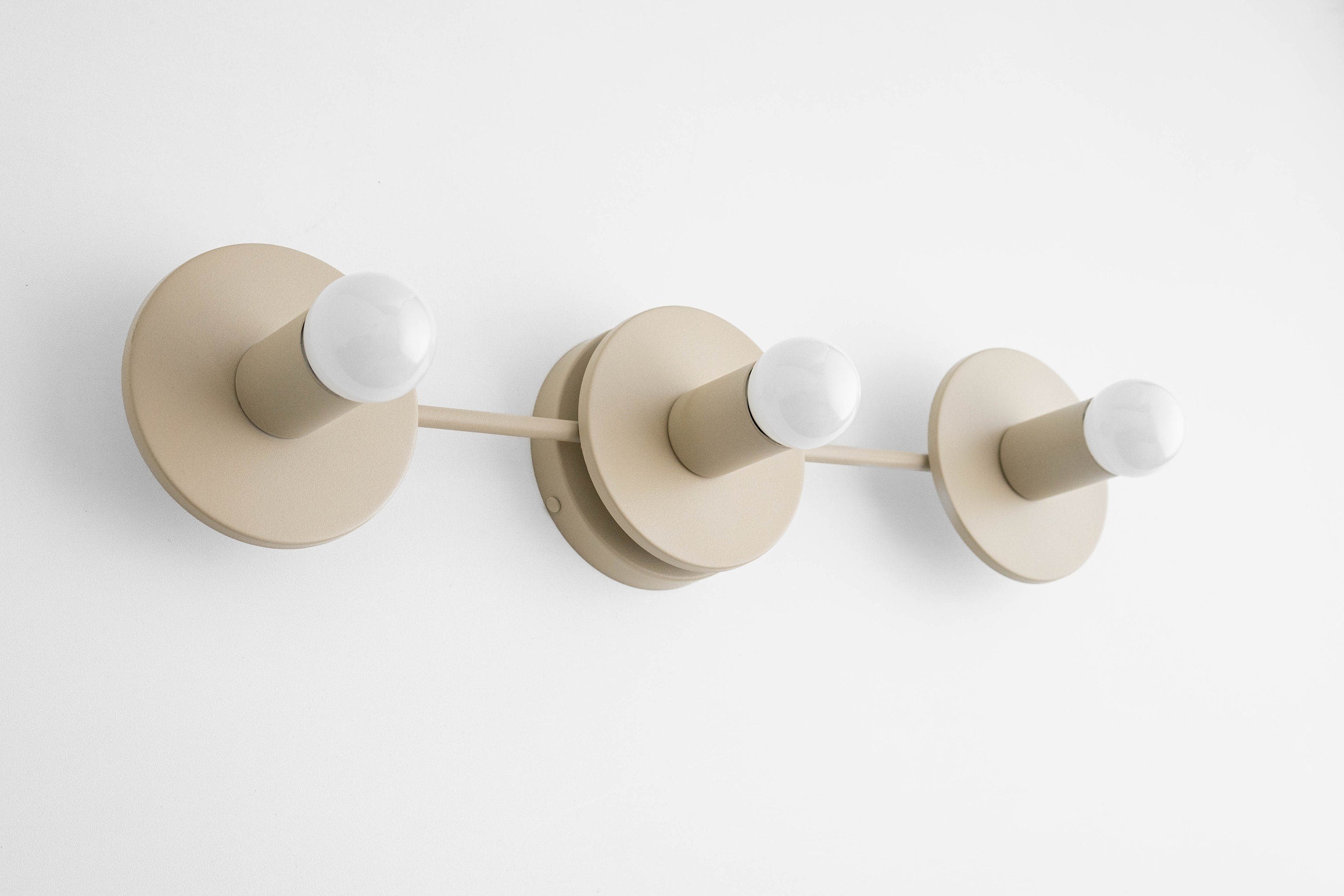 Radiro 3-Light Vanity Light - Modern Bathroom Wall Fixture for Bathroom K1422
