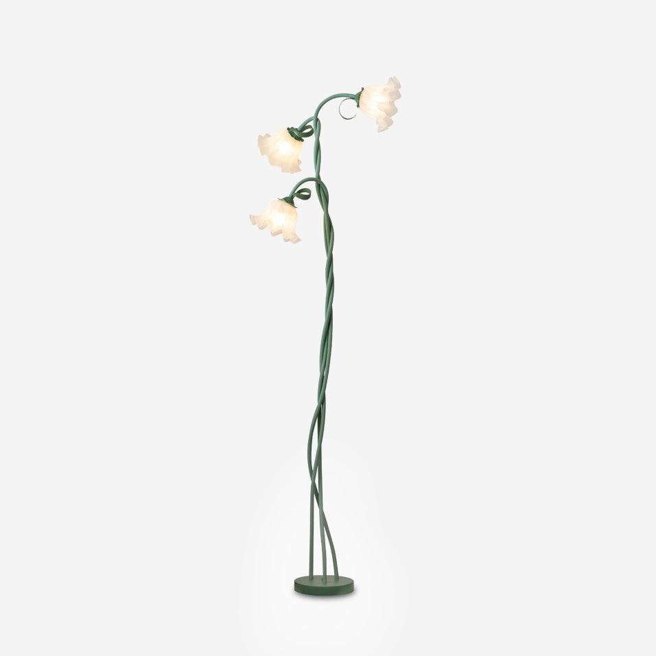Creative Multi-Head Winding Flower Shape Floor Lamp K286