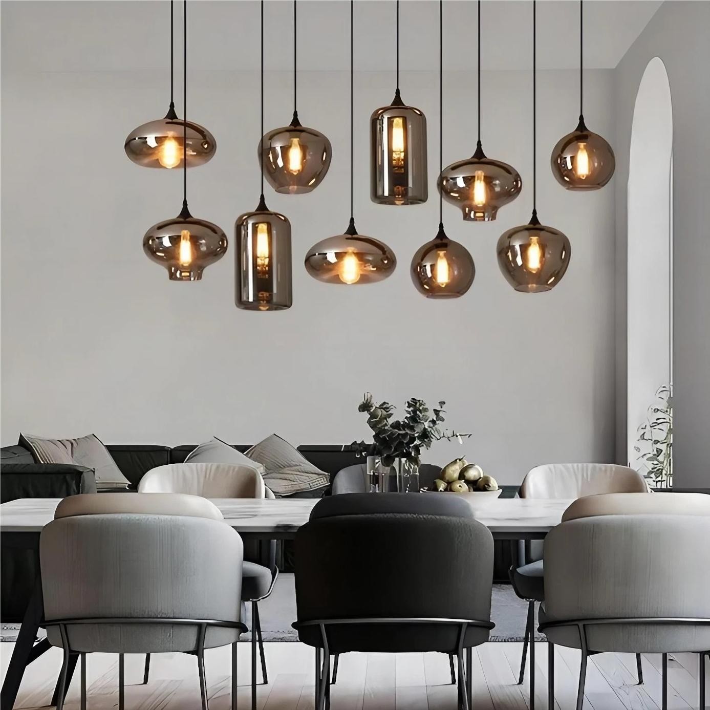 Classic Design Alton Glass Pendant Light