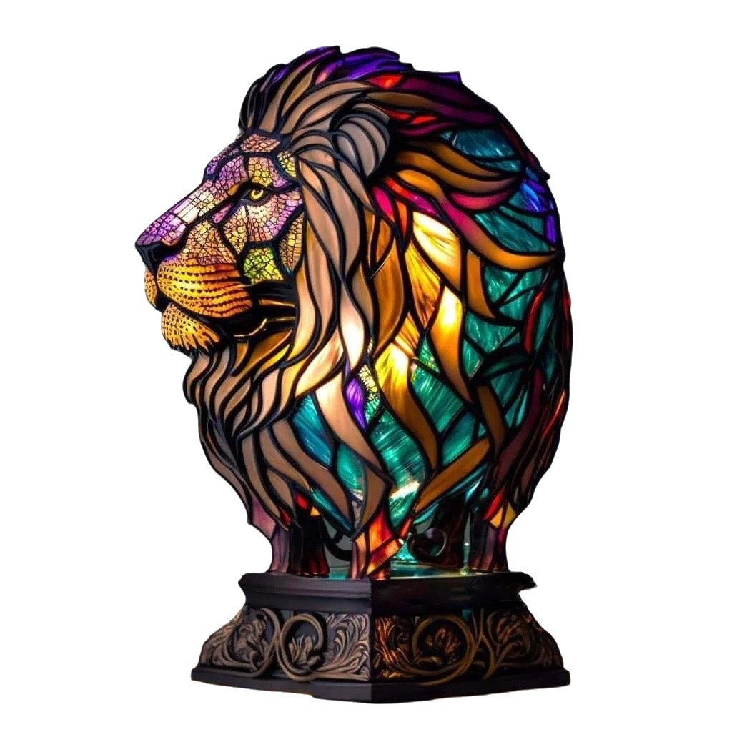 Magical Animal Statue Resin Table Lamp K482