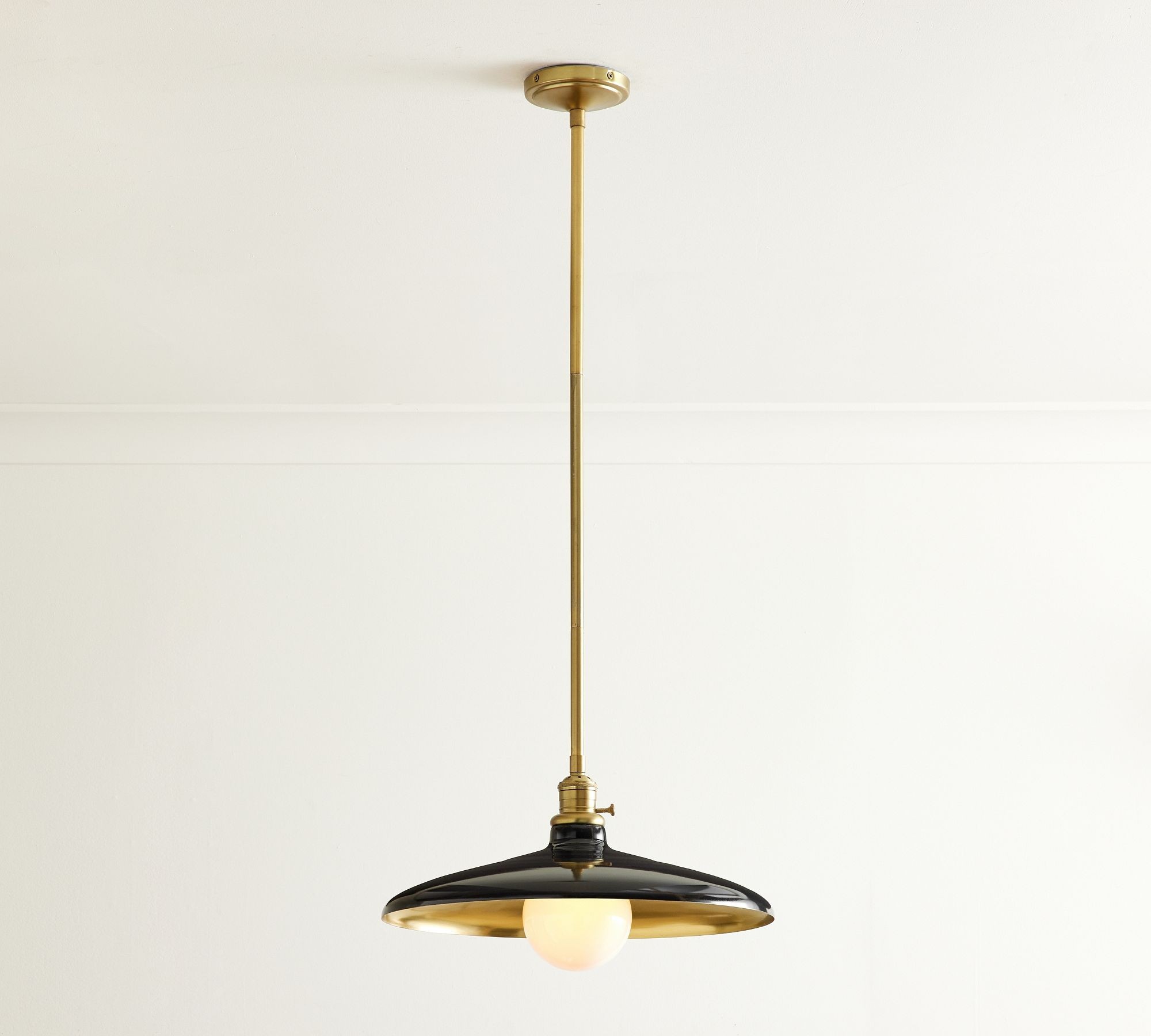 Forvara Metal Pole Pendant Light - Farmhouse Style Adjustable Island Lighting K1363