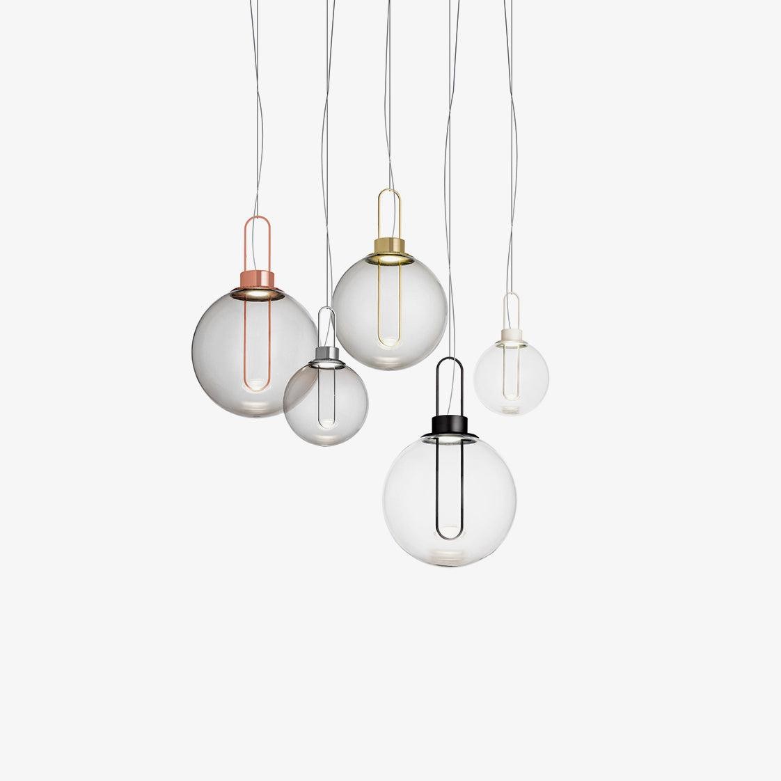 Clear Glass Orb Style Pendant Lamp K560