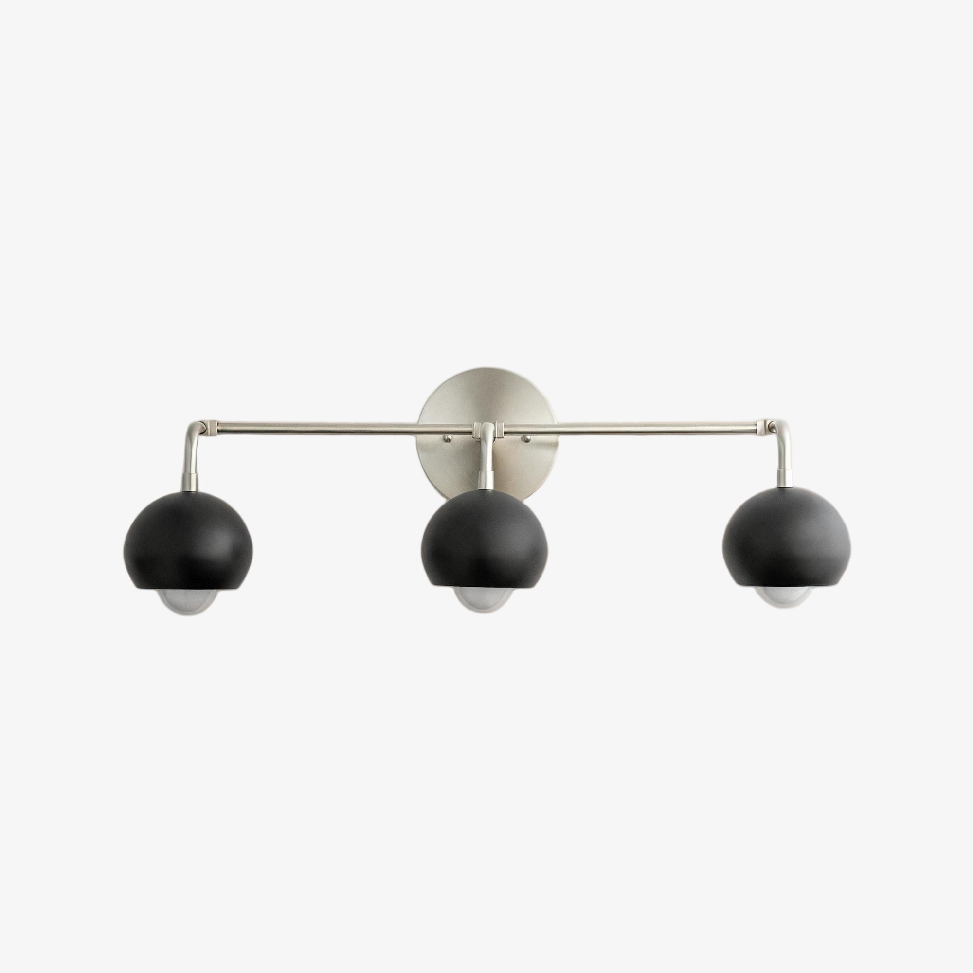 Metio Dome Decorative Vanity Light - Classic Orb Shade Bathroom Wall Lamp K1451