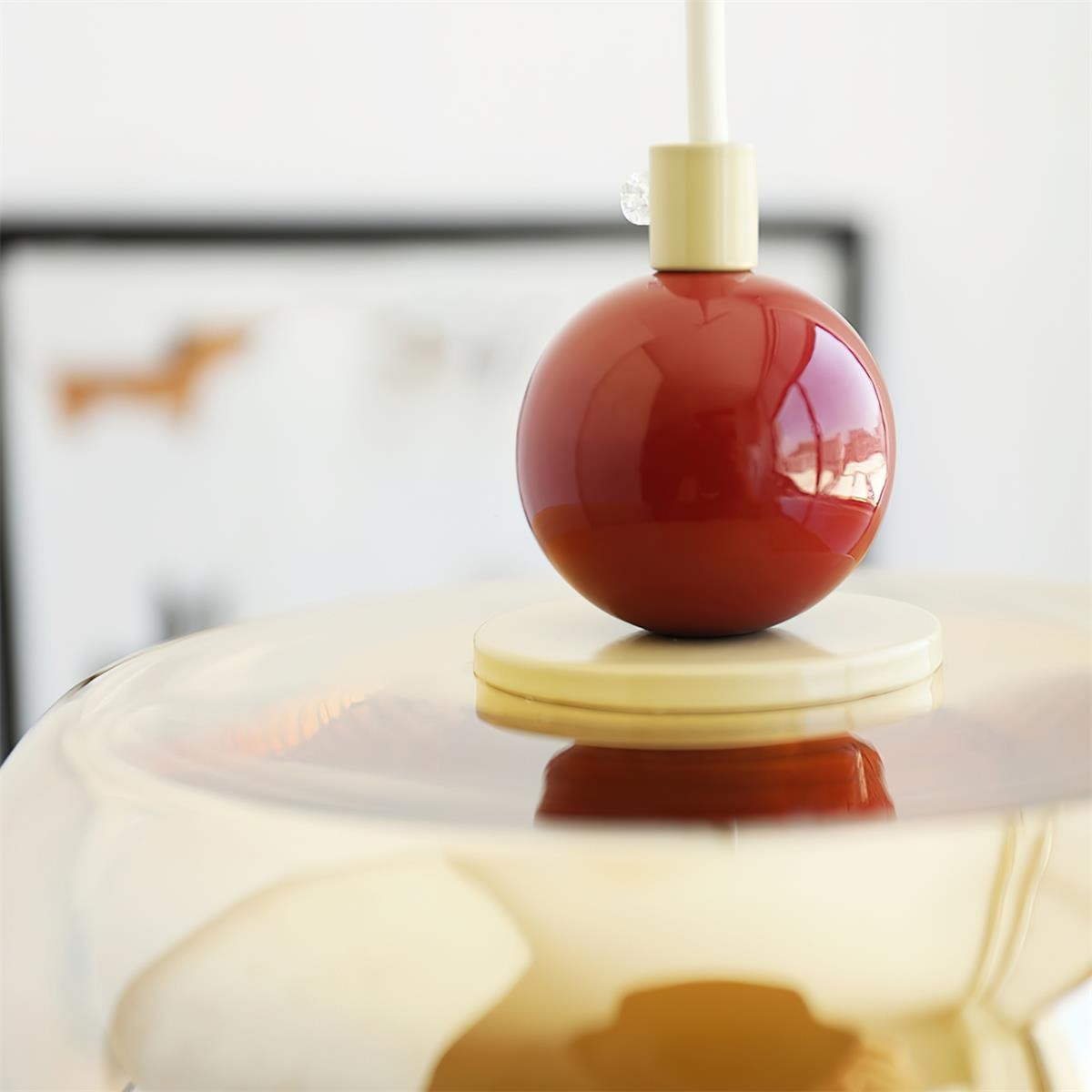 Cherry Shape Glass Pendant Lamp K645