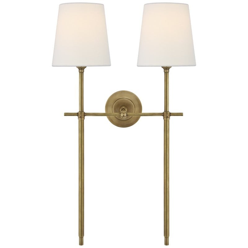 Bryant Minimalist Fabric Shade Wall Lamp - Modern Lighting Solution for Hallway and Bedroom K1559