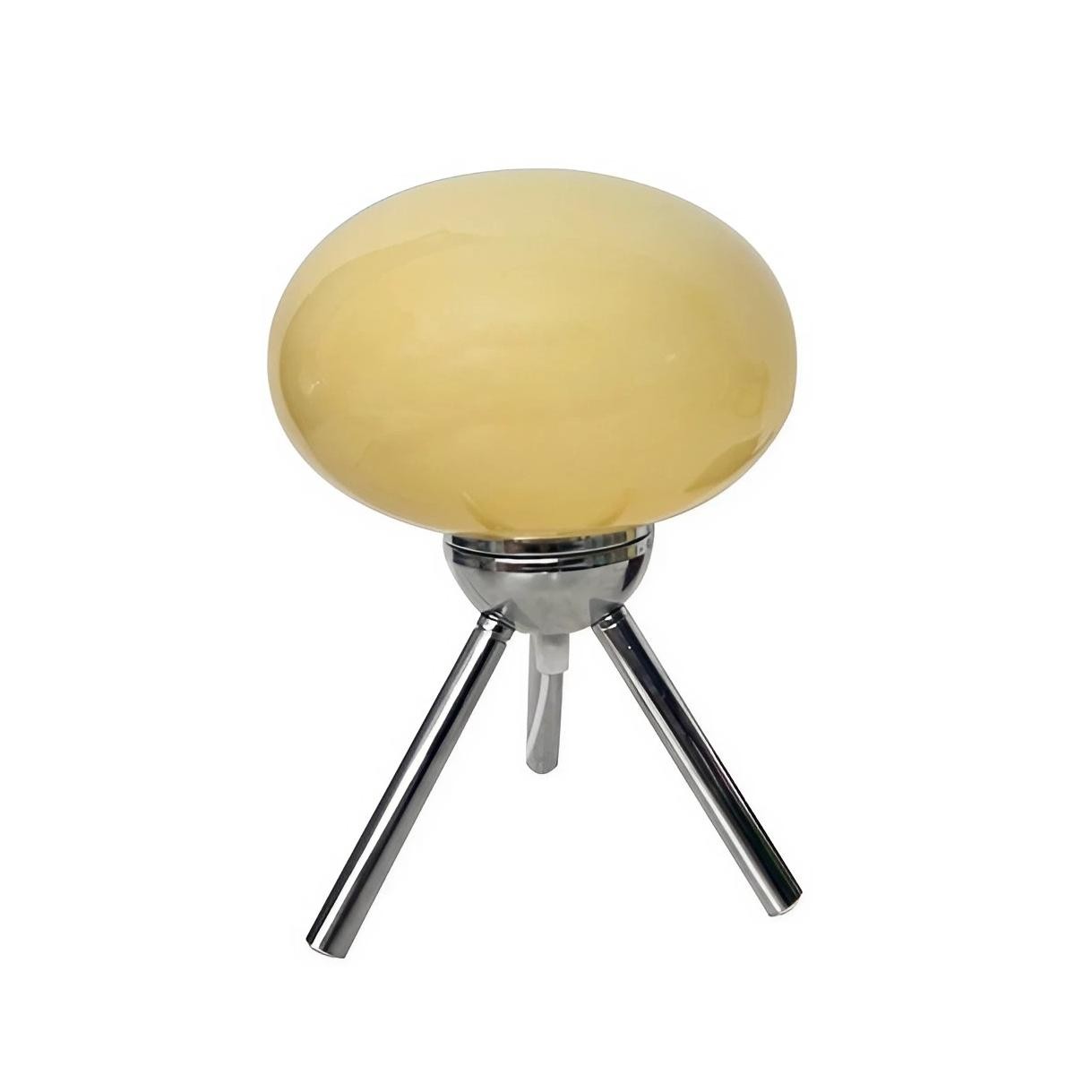 Modern Bauhaus Lollipop Glass Tripod Table Lamp K22
