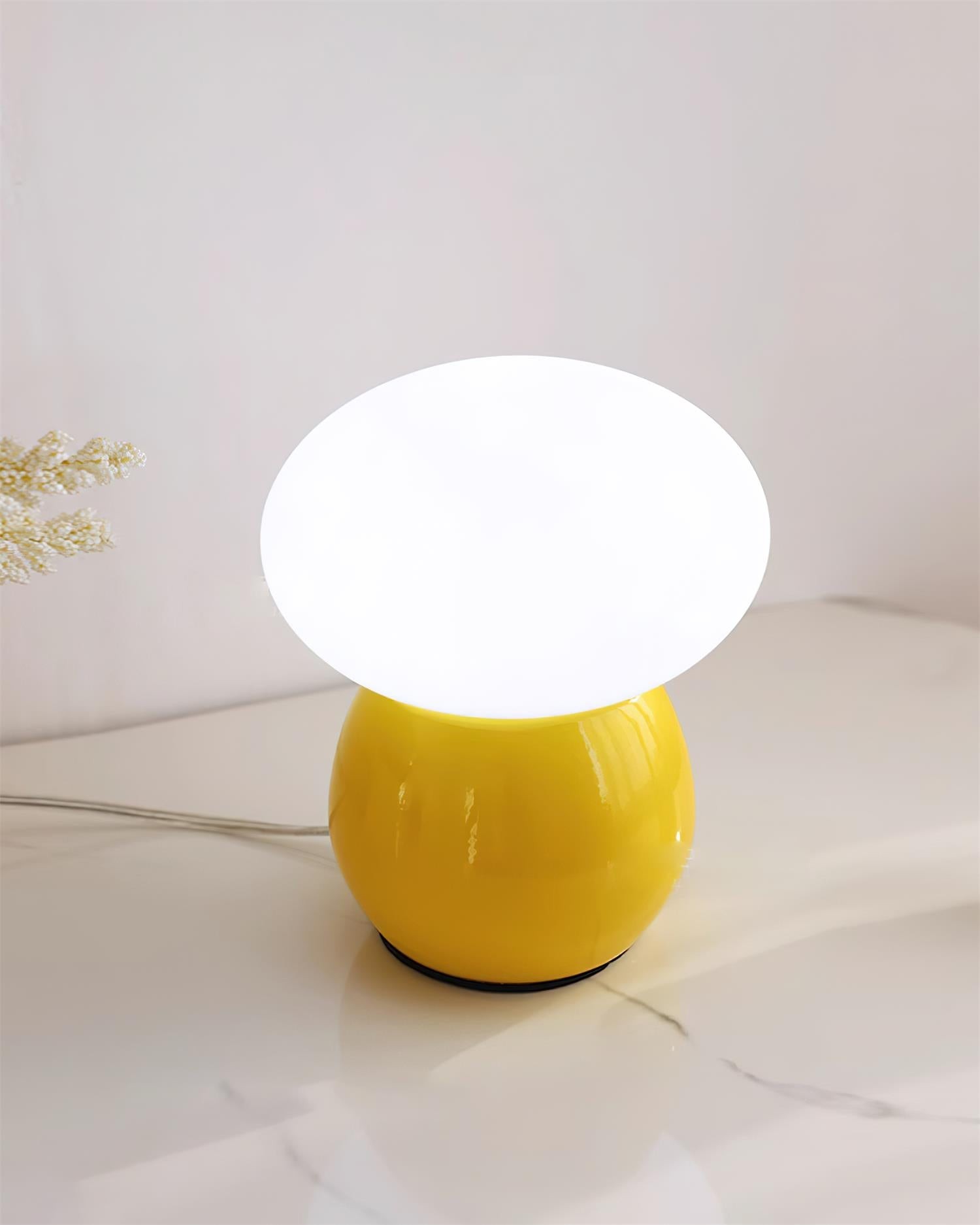 Modern Cream Style Mushroom Table Lamp K684