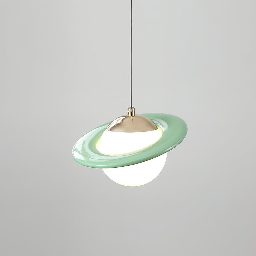 Romantic Saturn Planet Pendant Lamp for Bedroom K656