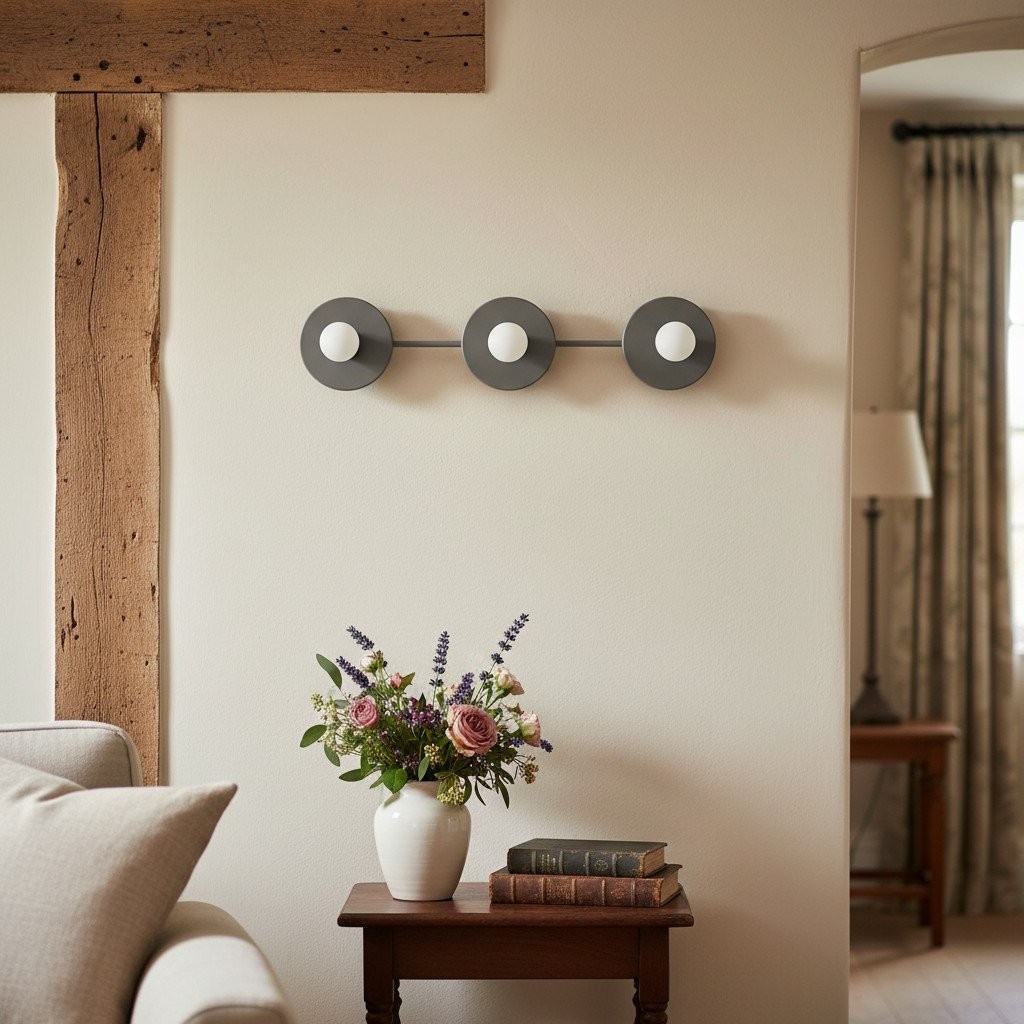 Radiro 3-Light Vanity Light - Modern Bathroom Wall Fixture for Bathroom K1422