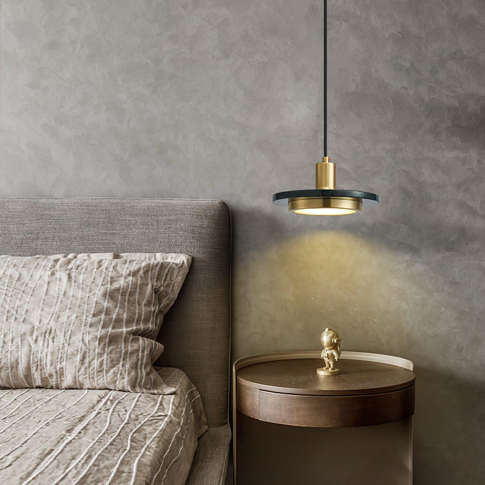 Double Circle Pendant Light K357